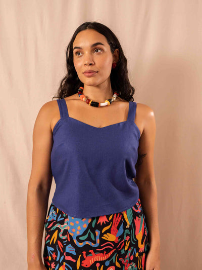 Cropped Gio | Linho