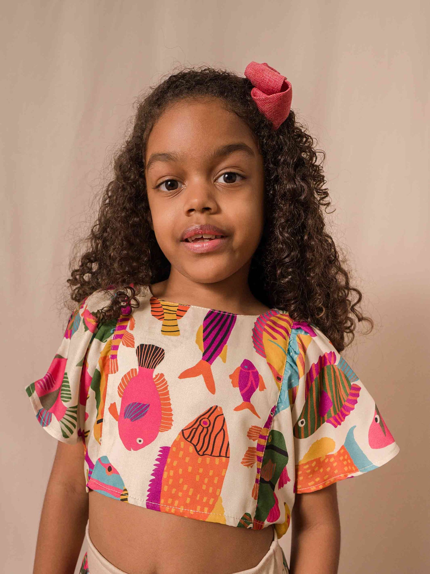 CROPPED BORBOLETA INFANTIL | PEIXES