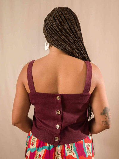 Cropped Gio | Linho