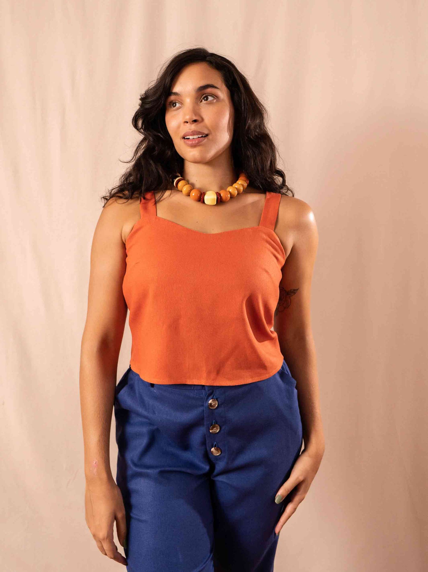 Cropped Gio | Linho
