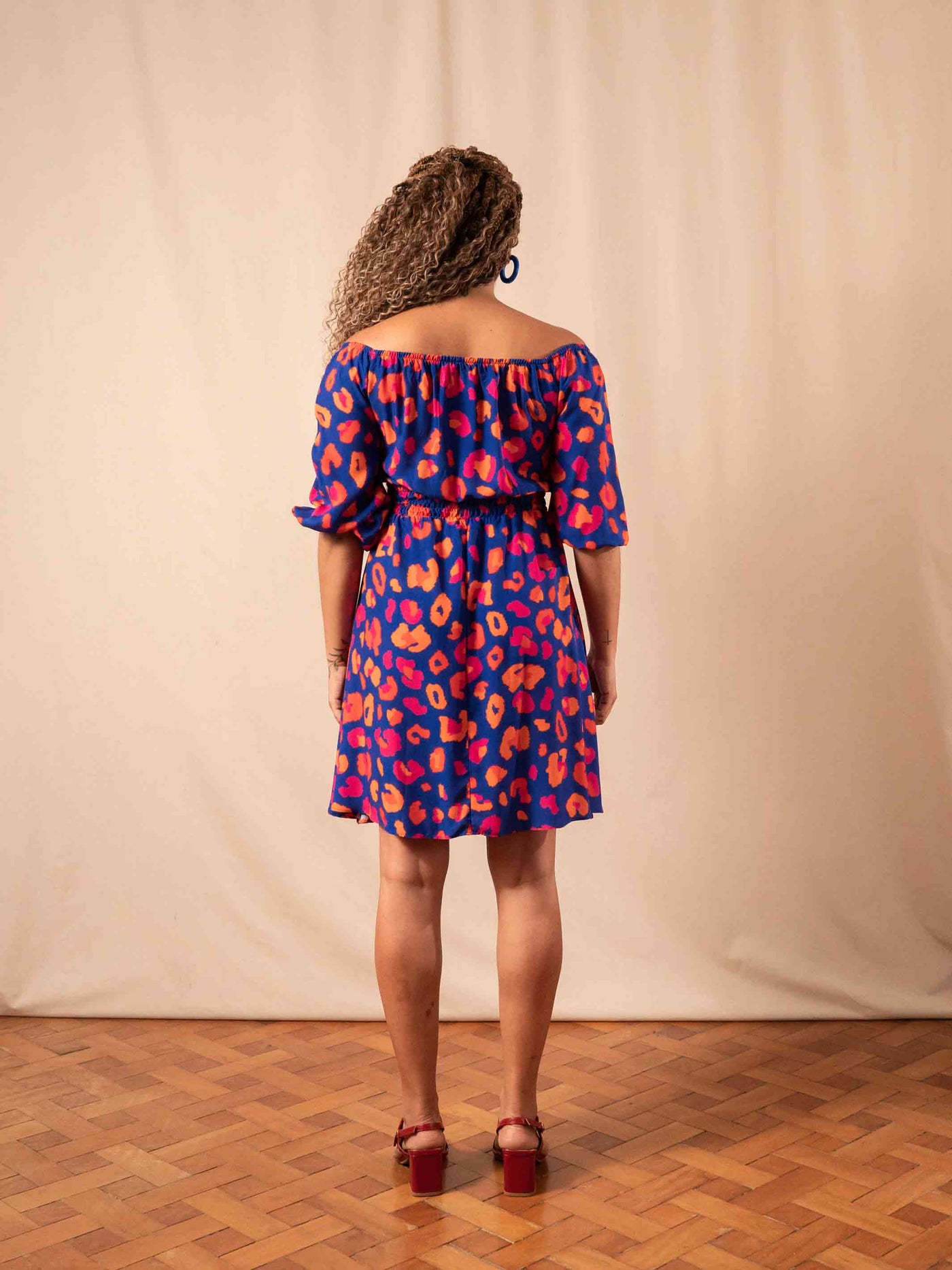 Vestido Manuela curto | Oncinha Azul
