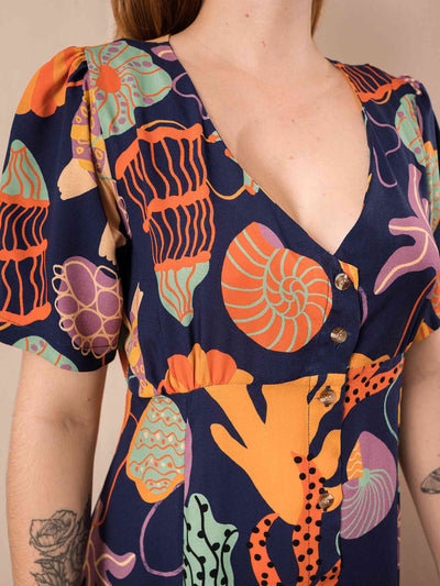 VESTIDO DAI LONGUETE | CONCHAS