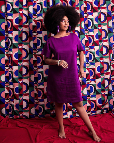 Vestido Malu | Roxo