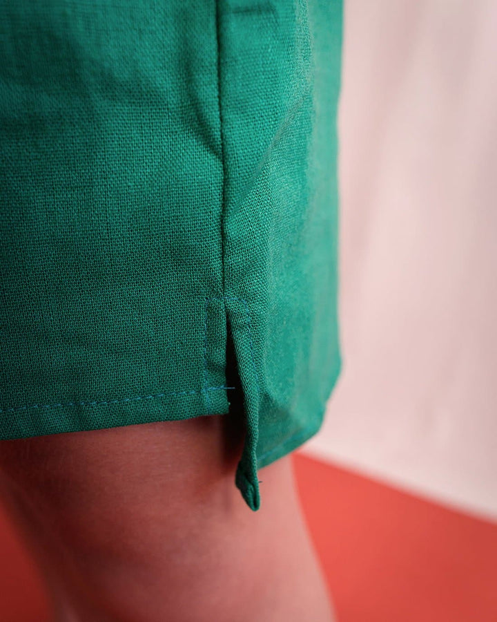 Vestido Malu | Linho Verde