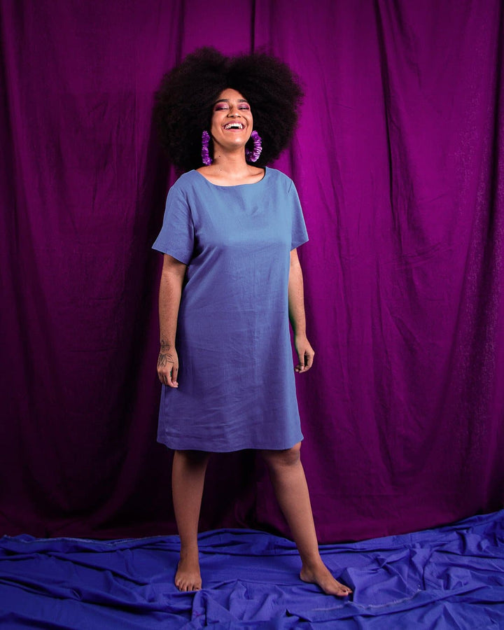 Vestido Malu | Azul