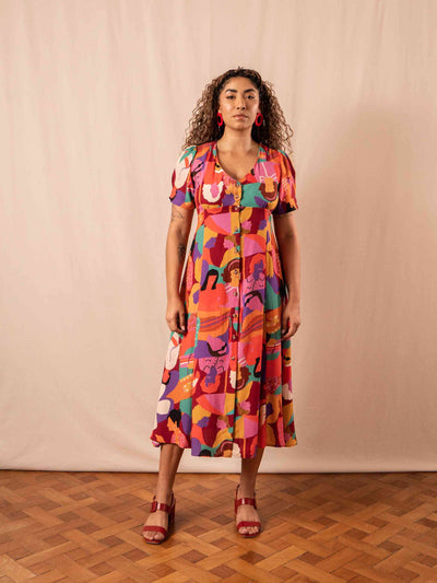 VESTIDO DAI LONGUETE | MULHERES DE ALMODÓVAR