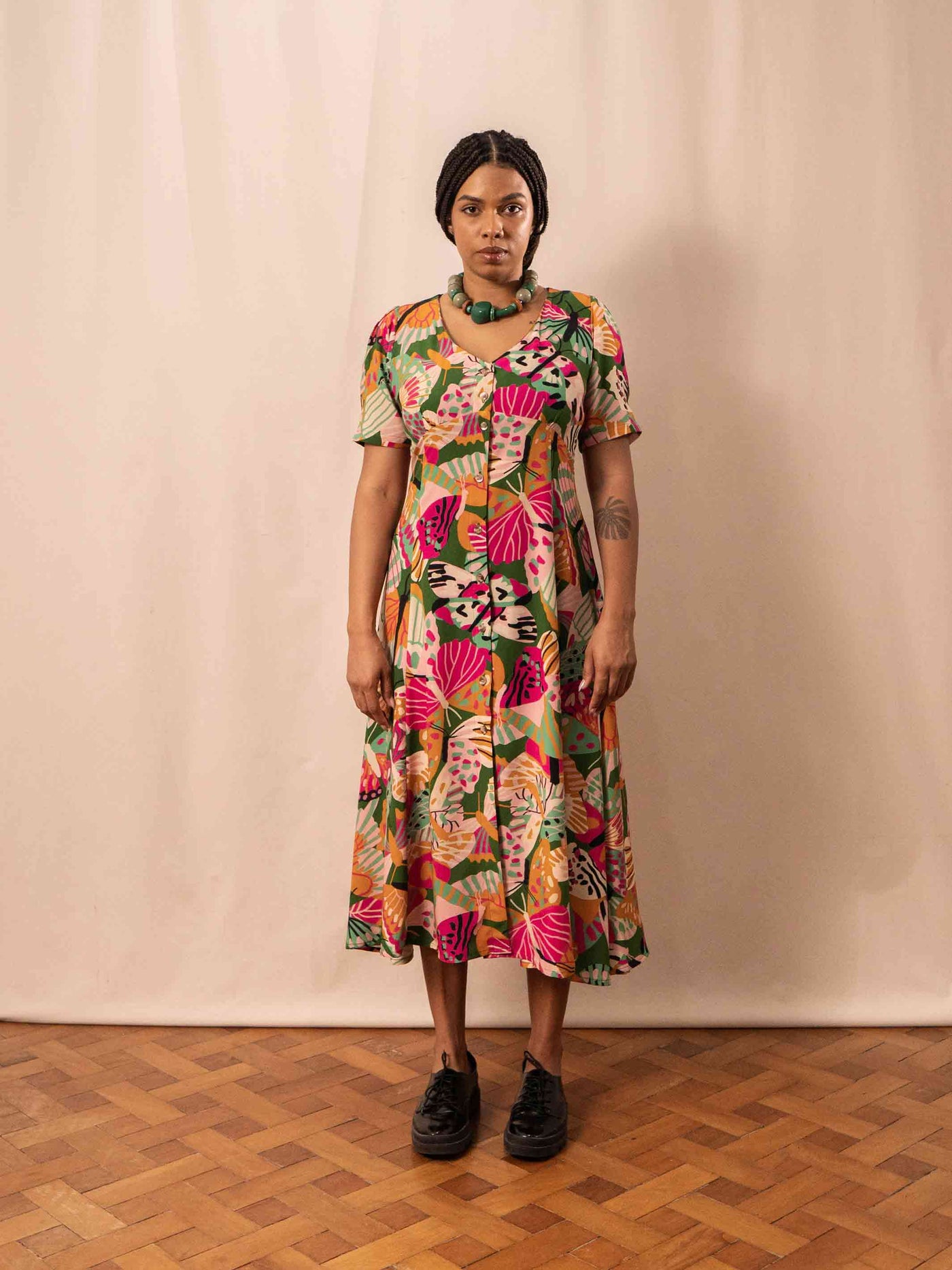 VESTIDO DAI LONGUETE | BORBOLETAS