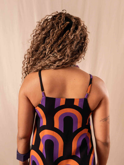 VESTIDO TRAPEZIO | PAPEL DE PAREDE